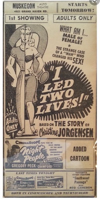 Auto Theatre - Old Ad From Tom German